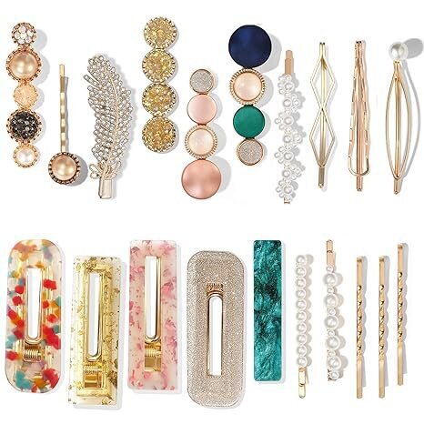 Wholesale ins Pearl Hairpin Set Acrylic Acetate Hairpin Combination Hair Accessories